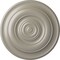 Ekena Millwork Niobe Ceiling Medallion (Fits Canopies up to 8 5/8"), Hand-Painted Pearl White, 18"OD x 1 1/2"P CM18NIPWS - alternate 1